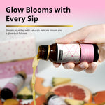 Sipnutri Sakura Collagen Drink with Cherry Blossom Extract, Hydrolyzed Marine Fish Collagen, 1 Box/10 Bottles