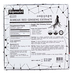 Sipnutri korean panax ginseng extract